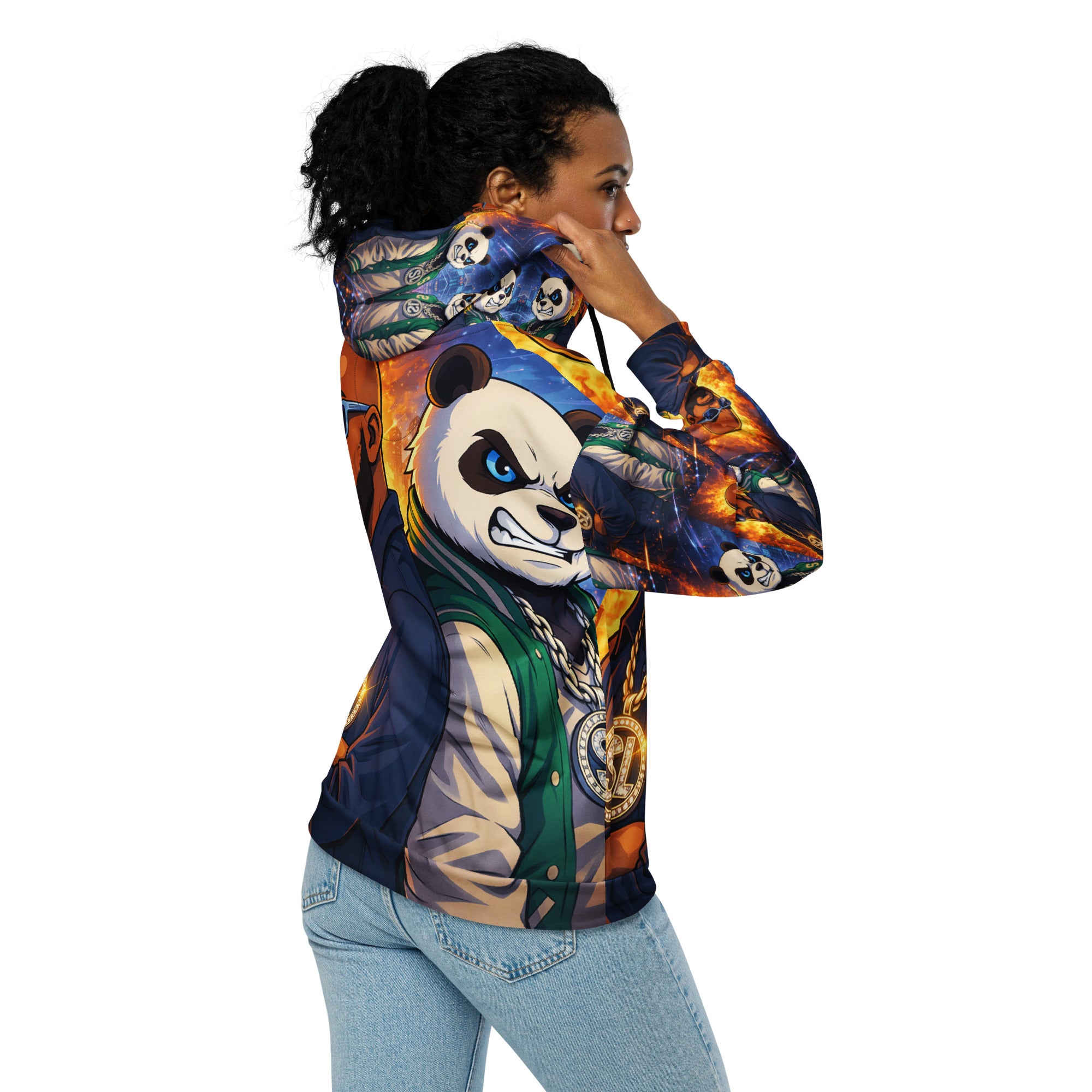Double Trouble II Spoonieverse unisex zip hoodie