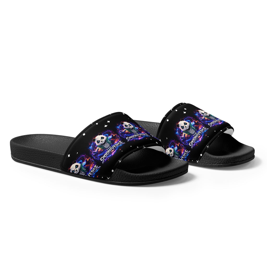 Spoonieverse star print women’s slides