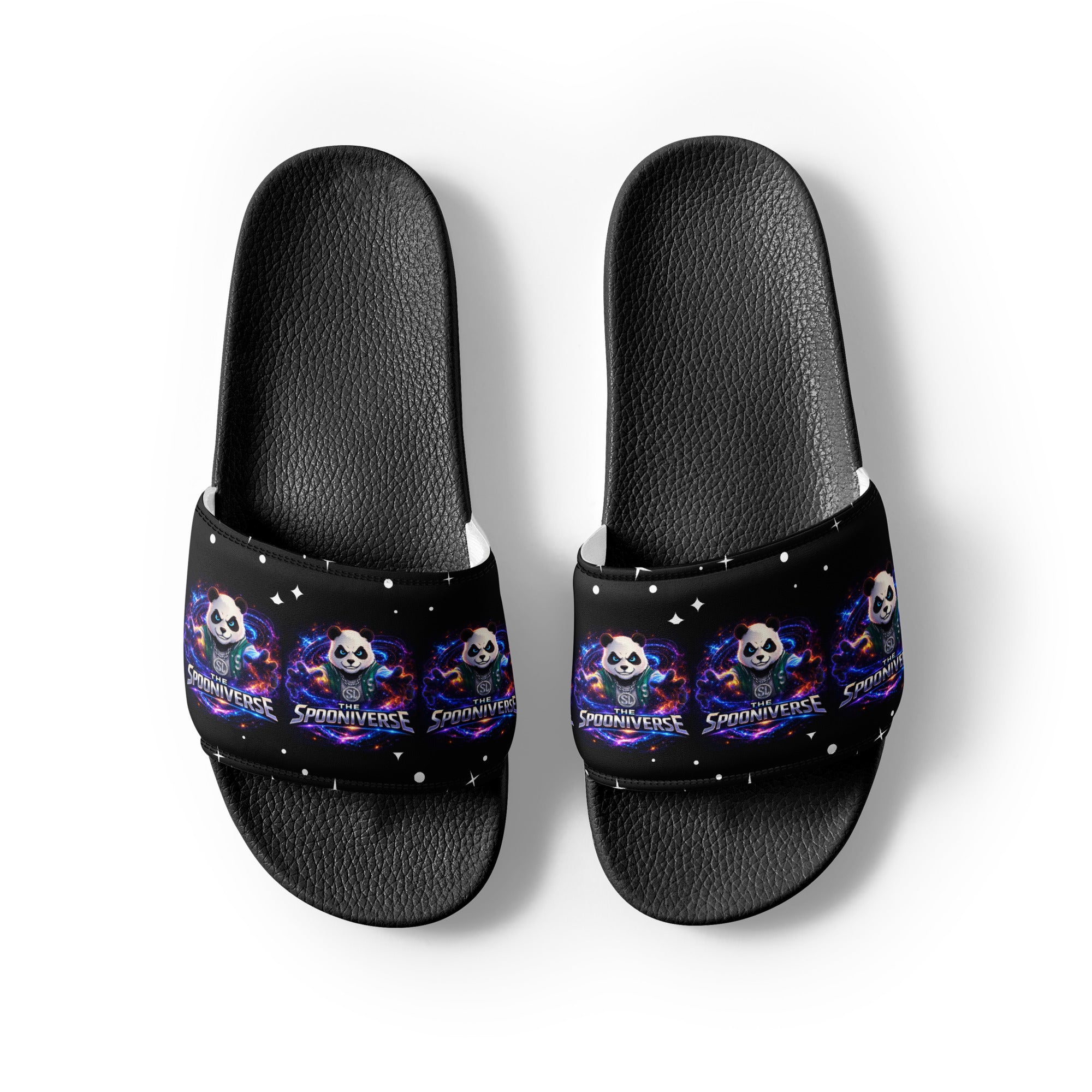 Spoonieverse star print women’s slides