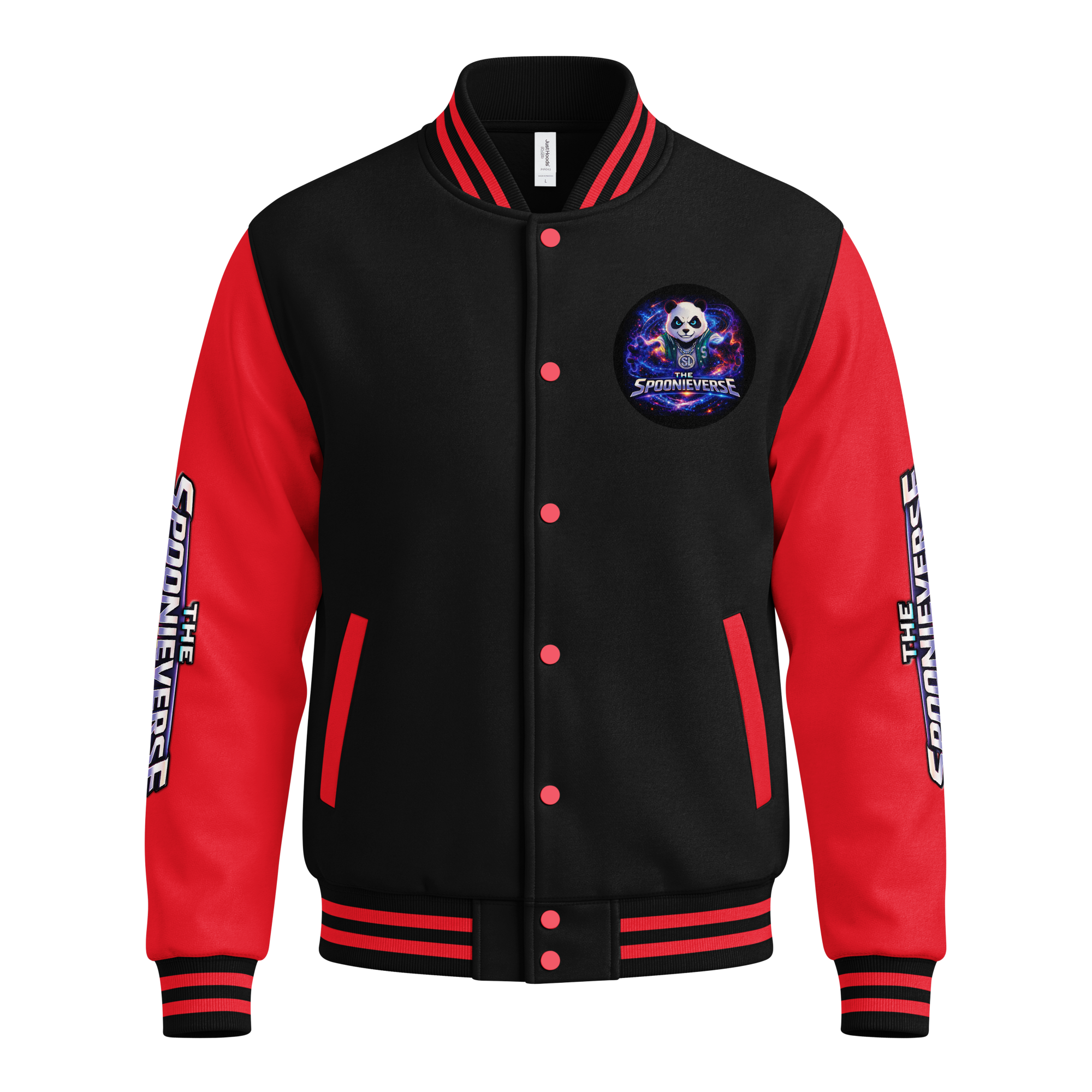 Team Spoonieverse heavyweight letterman jacket