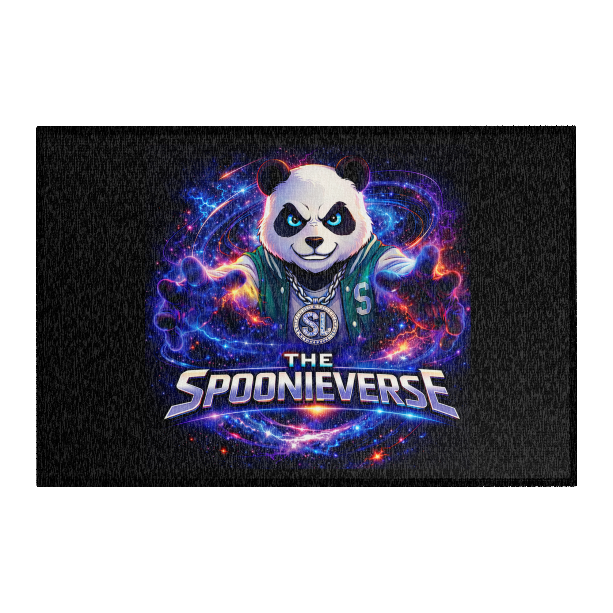 Spoonieverse 24x36 logo area rug by STF1 Graphix