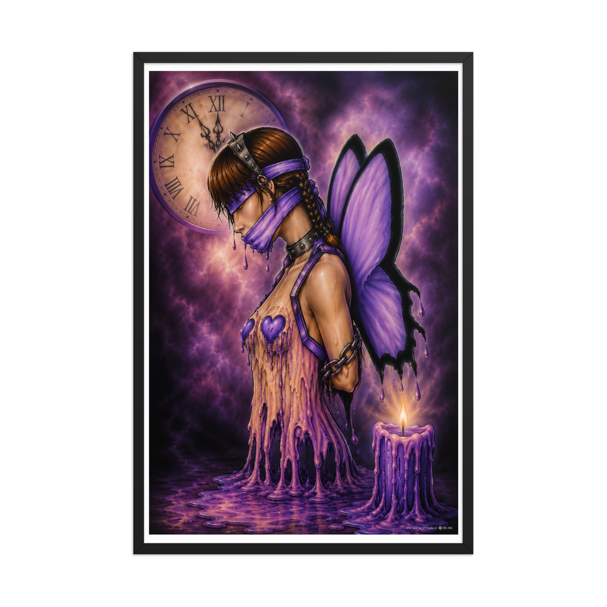 Bound original STF1 artwork framed poster – [24x36]