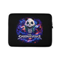 Spoonieverse 13 in laptop sleeve featuring original STF1 Graphix artwork
