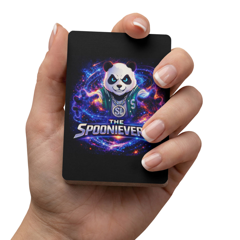 Spoonieverse logo poker playing cards by STF1 Graphix
