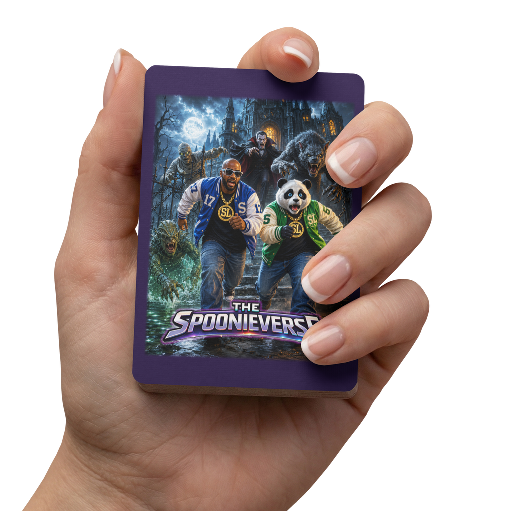 Spoonieverse Moonlit Escape poker playing cards