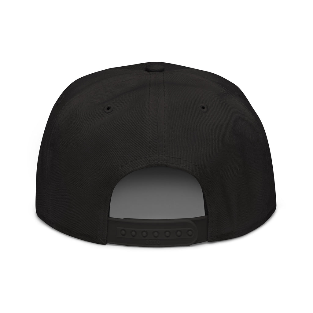 Spoonieverse snapback hat Back featuring official logo